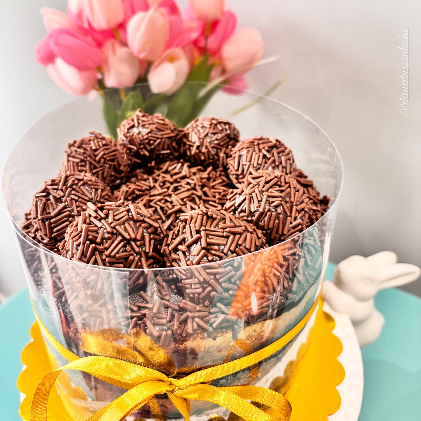 Gâteaux Naked cake à la vanille ou chocolat - taile 18cm (22 a 25 portions)