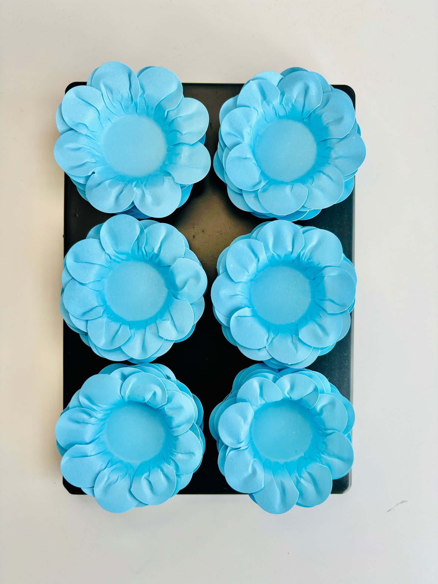 Fleurs artisanales pour les brigadeiros style marguerite avec 40 unités