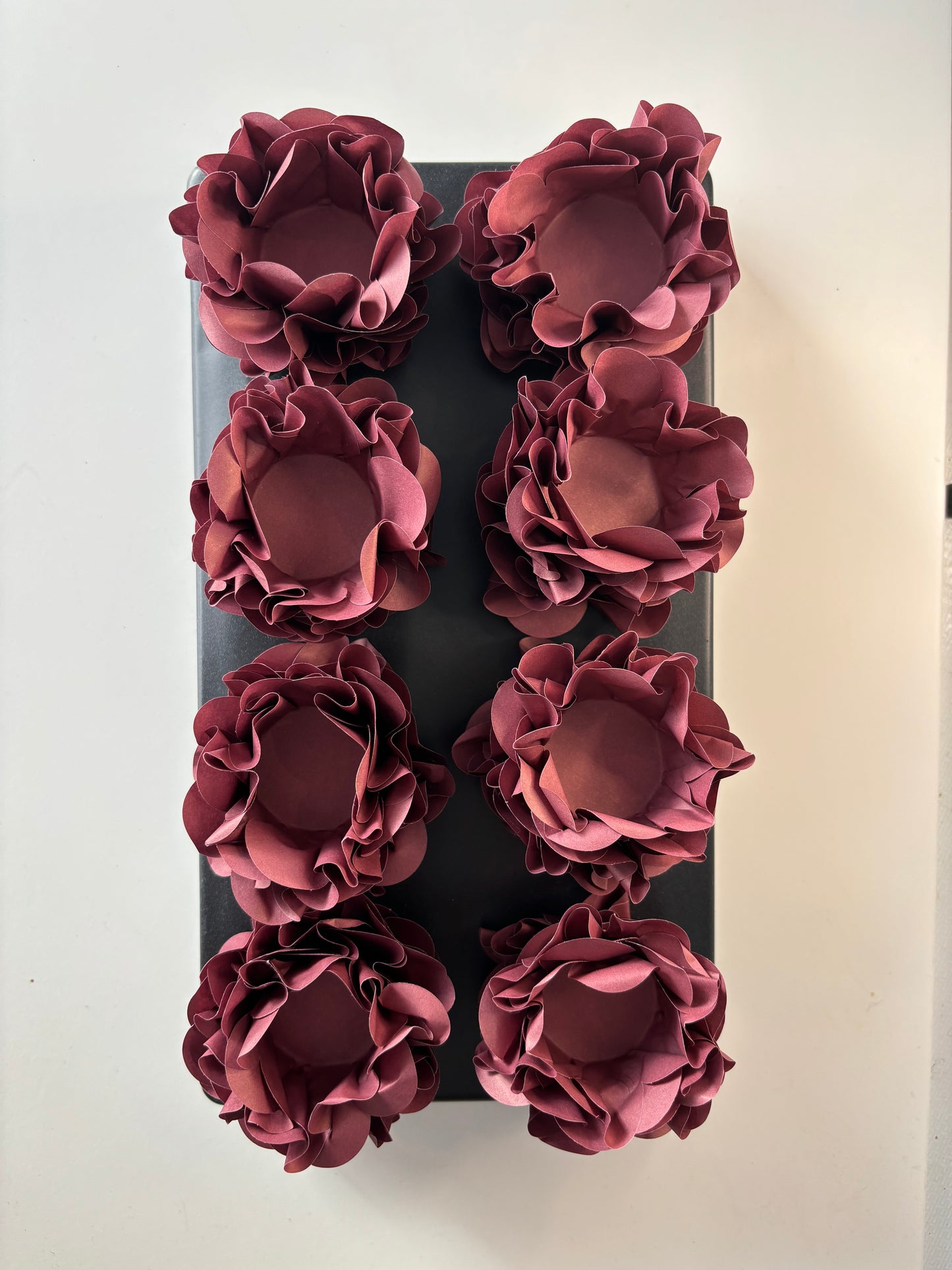 Fleurs artisanales pour les brigadeiros style marguerite avec 40 unités