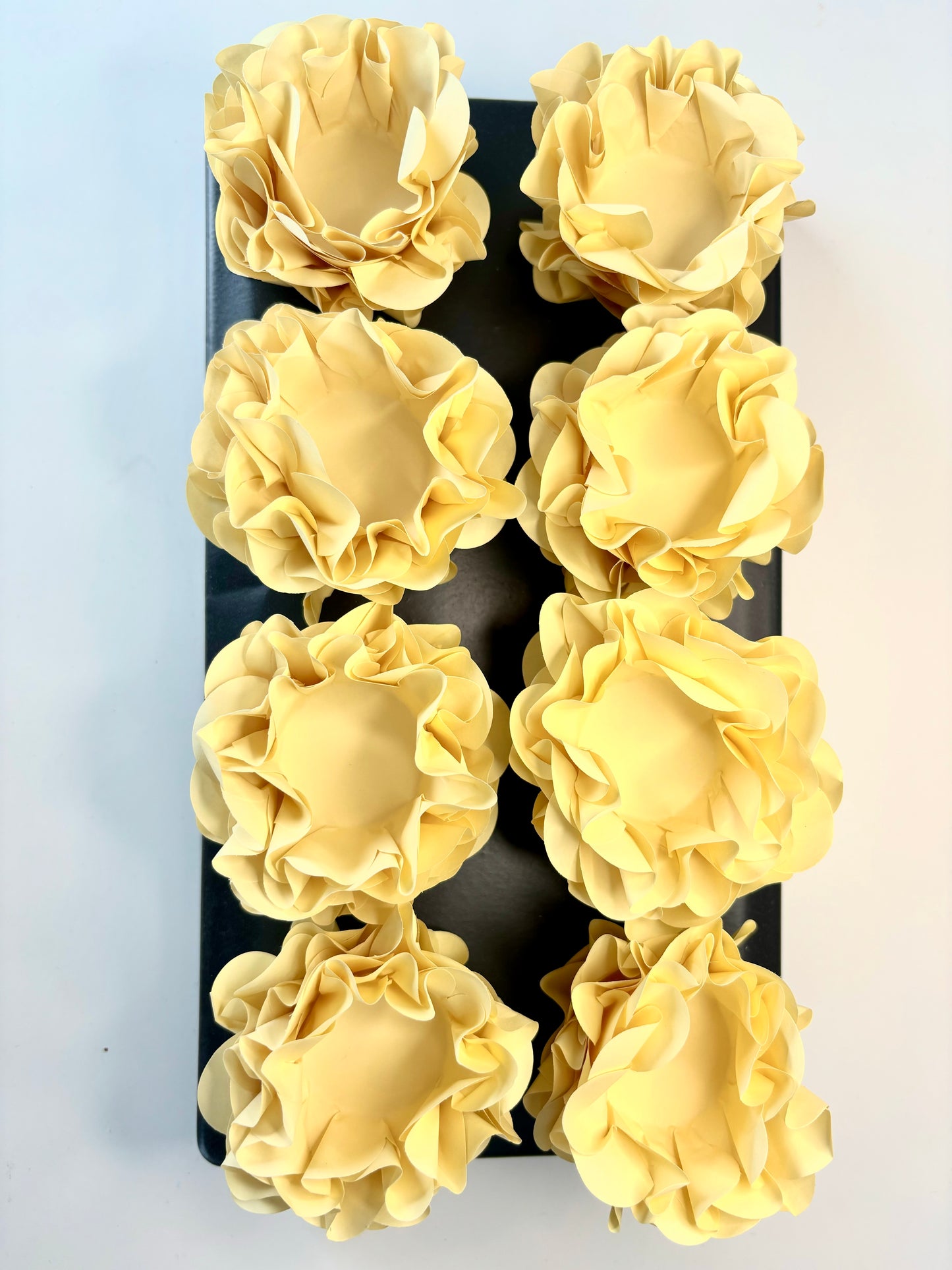 Fleurs artisanales pour les brigadeiros style marguerite avec 40 unités