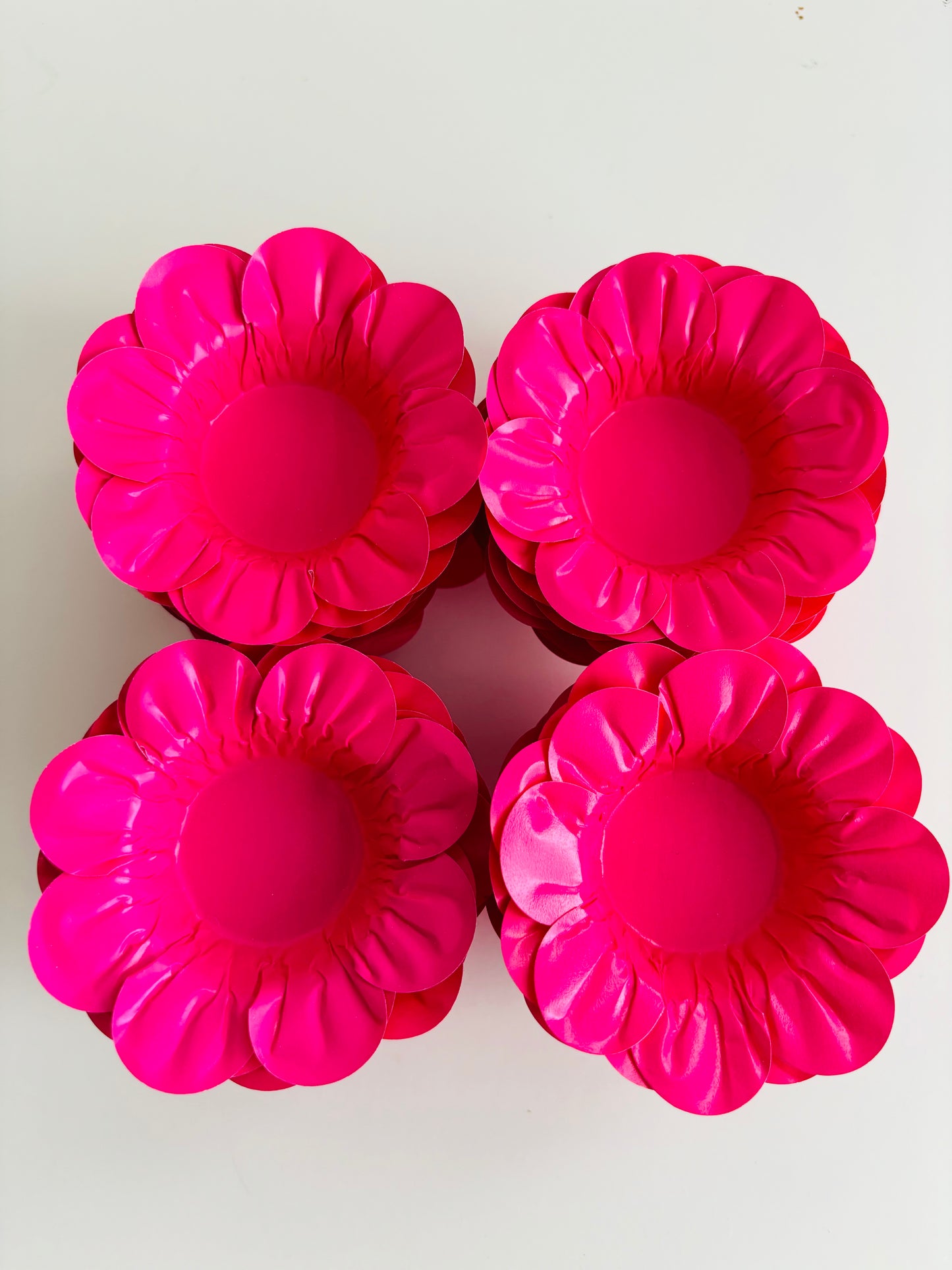 Fleurs artisanales pour les brigadeiros style marguerite avec 40 unités