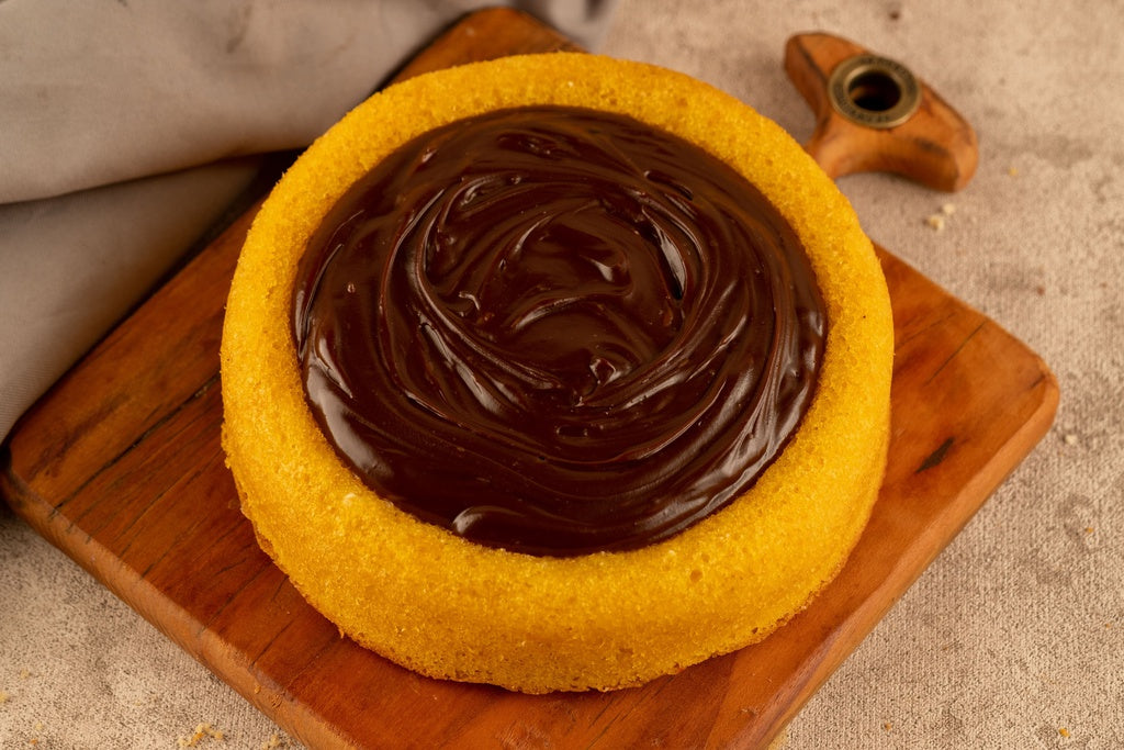 Gâteau ballerine aux carottes et Brigadeiro