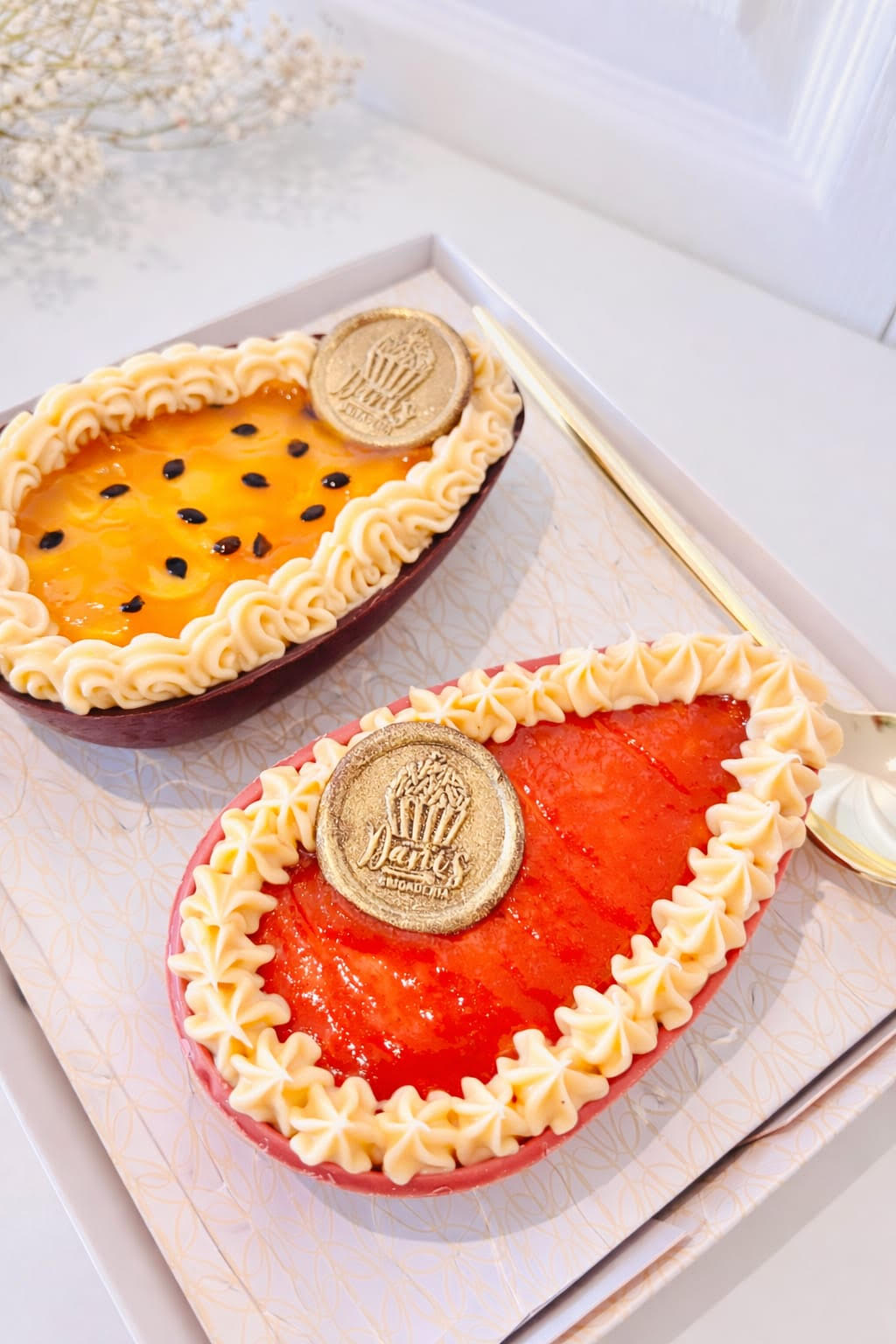 Collection Pâques 2026 - Duo d'œuf 850gr (poids totale environ)