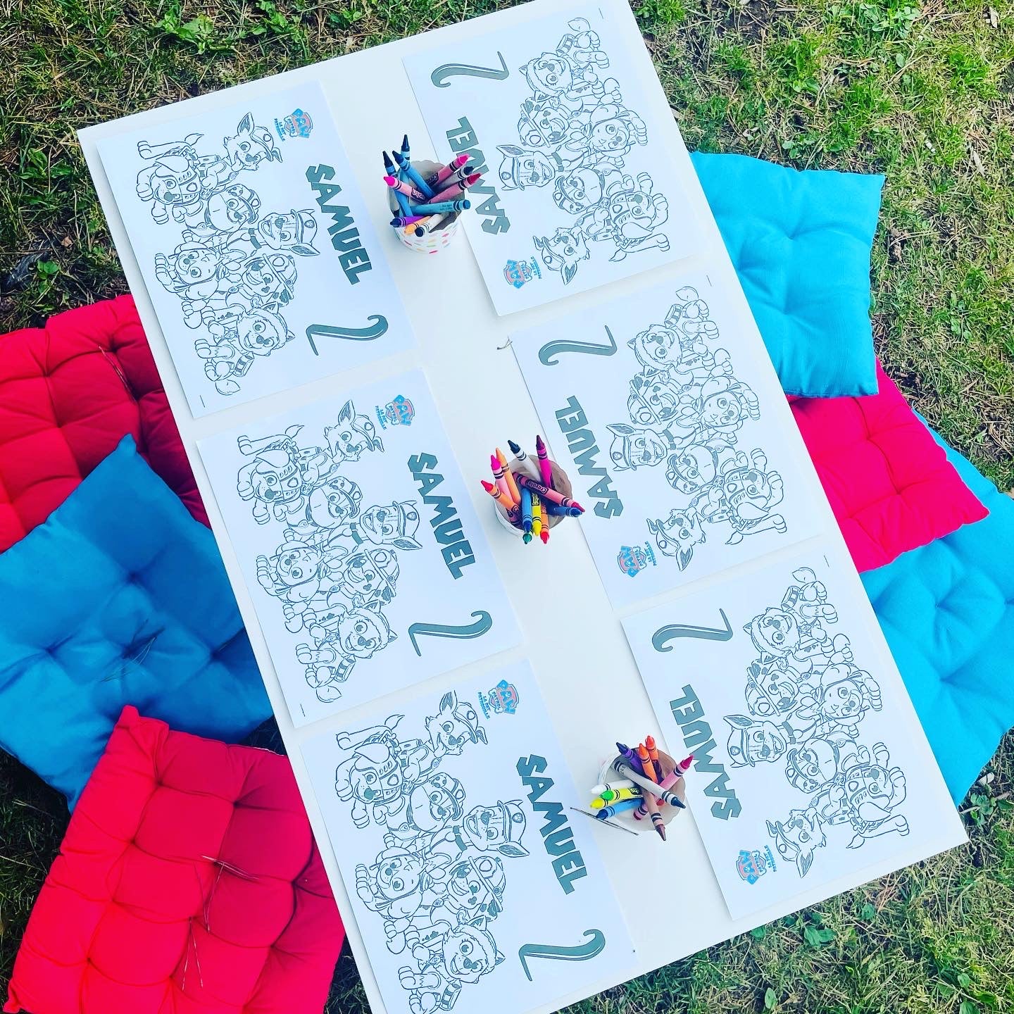 Party Rent - Table d'activités pour enfants