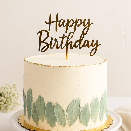 Gâteaux de fête à la vanille ou chocolat - taile 15cm (10 a 14 portions)