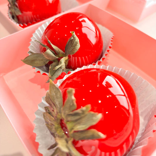 Fraise de l'amour (Morango do amor) Boîte avec 2 unit.